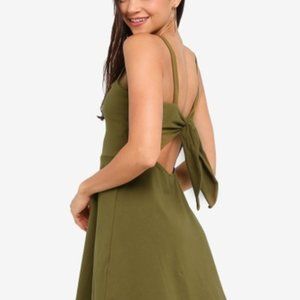 Tie-Back Skater Dress